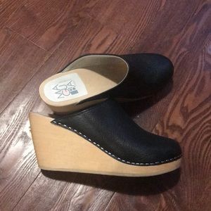 Maguba Leather Wedges
